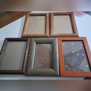 5 Wood Picture Frames Repurpose
